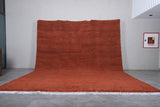 Beni Ourain Terracotta rug - Custom moroccan rug