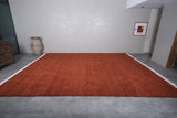 Beni Ourain Terracotta rug - Custom moroccan rug