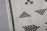 Moroccan kilim rug 3.2 FT X 4.9 FT