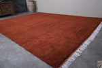 Beni Ourain Terracotta rug - Custom moroccan rug