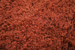 Beni Ourain Terracotta rug - Custom moroccan rug