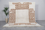 Handmade berber rug 8.2 X 9.9 Feet - tribal rug