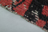 Long Moroccan Runner Rug Red 2.9 X 9.2 Feet