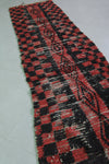 Long Moroccan Runner Rug Red 2.9 X 9.2 Feet