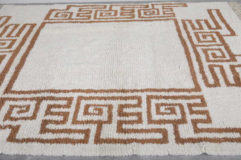 Handmade Berber Rug - 8.2 x 9.9 Ft | Tribal Design