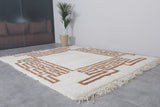 Handmade berber rug 8.2 X 9.9 Feet - tribal rug