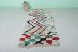 Shaggy Moroccan Runner Rug 3 X 7 Feet