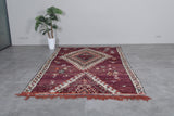 Vintage Boujaad Rug 6 x 10 Feet – Moroccan Handmade Wool Rug