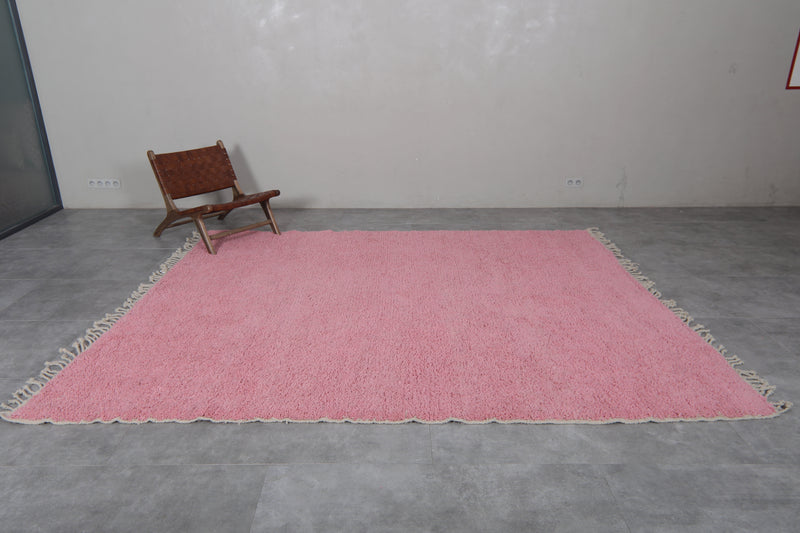 Beni ourain rug - Custom Moroccan area rug - Pink Morocco rug - custom moroccan rugs