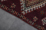 Vintage Boujaad Rug 6 x 10 Feet – Moroccan Handmade Wool Rug