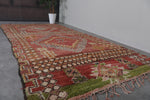 Moroccan Handmade Rug 5.5 x 11 Feet – Unique Berber Red Design