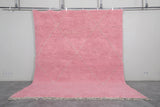 Beni ourain rug - Custom Moroccan area rug - Pink Morocco rug