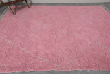 Beni ourain rug - Custom Moroccan area rug - Pink Morocco rug