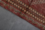 Moroccan Handmade Rug 5.5 x 11 Feet – Unique Berber Red Design