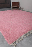 Beni ourain rug - Custom Moroccan area rug - Pink Morocco rug