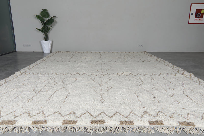 Beni ourain Moroccan rug - Custom rug - Handmade wool rug