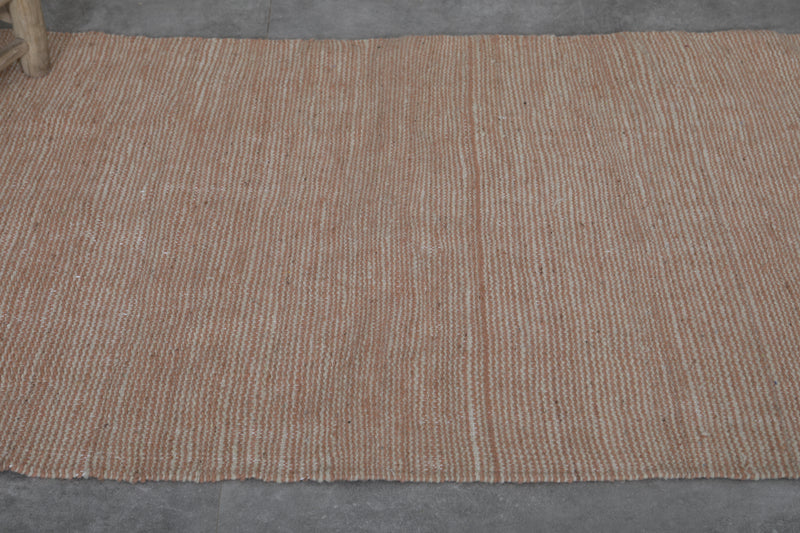 Handwoven Moroccan Rug - 3 X 6 Feet | Earthy Natural Design