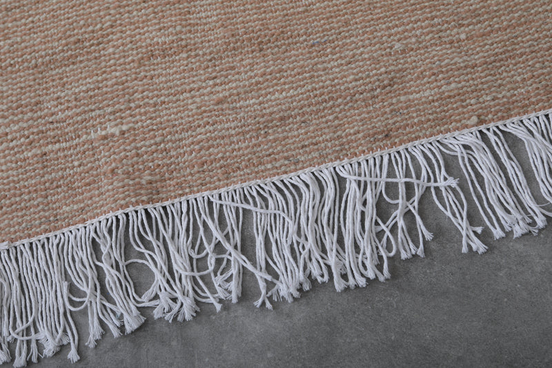 Handwoven Moroccan Rug - 3 X 6 Feet | Earthy Natural Design