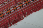 Handwoven kilim rug 4.4 ft x 7.1 ft