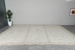 Beni ourain Moroccan rug - Custom rug - Handmade wool rug