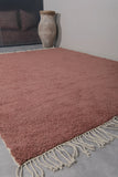 Custom Berber Brown rug - Authentic handmade Moroccan rug