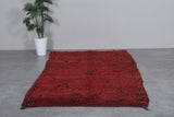 Moroccan Red Rug 4.6 X 9.8 Feet – Plush Handwoven Elegance