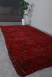 Moroccan Red Rug 4.6 X 9.8 Feet – Plush Handwoven Elegance