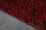 Moroccan Red Rug 4.6 X 9.8 Feet – Plush Handwoven Elegance