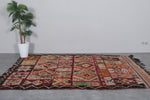 Tribal Moroccan Rug 5.7 x 8 Feet – Vibrant Handwoven Berber Art