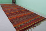 Hand woven Hallway Moroccan Kilim 5.2 FT X 13.3 FT