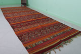 Hand woven Hallway Moroccan Kilim 5.2 FT X 13.3 FT