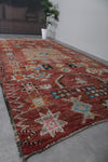 Boujaad Moroccan Rug 6.2 x 12.4 Feet – Handwoven Vintage Wool Carpet