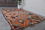 Vintage Moroccan Rug 6.3 x 9.8 Feet – Handmade Wool Carpet