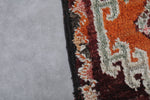 Vintage Moroccan Rug 6.3 x 9.8 Feet – Handmade Wool Carpet