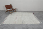 Handmade berber rug 5.4 X 6.3 Feet - minimalist design