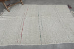 Handmade berber rug 5.4 X 6.3 Feet - minimalist design