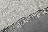 Handmade berber rug 5.4 X 6.3 Feet - minimalist design