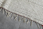 Handmade berber rug 5.4 X 6.3 Feet - minimalist design