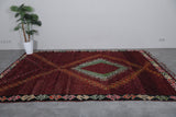 Authentic Moroccan Boujaad Rug - 6.6 x 10.3 Feet