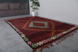 Authentic Moroccan Boujaad Rug - 6.6 x 10.3 Feet