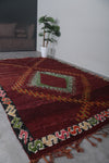 Authentic Moroccan Boujaad Rug - 6.6 x 10.3 Feet