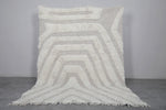 White Moroccan Rug - 6 x 9 Feet | Handcrafted Elegance