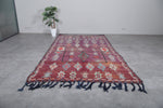 Moroccan Boujaad Rug 6.3 FT x 10.9 FT – Handmade Vintage Berber Carpet