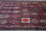 Moroccan Boujaad Rug 6.3 FT x 10.9 FT – Handmade Vintage Berber Carpet