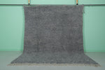 Grey Handmade Moroccan rug  8.3 ft x 10.2 ft