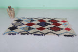 Beautiful Handmade Moroccan Rug 2.8 X 6.1 Feet