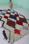 Beautiful Handmade Moroccan Rug 2.8 X 6.1 Feet