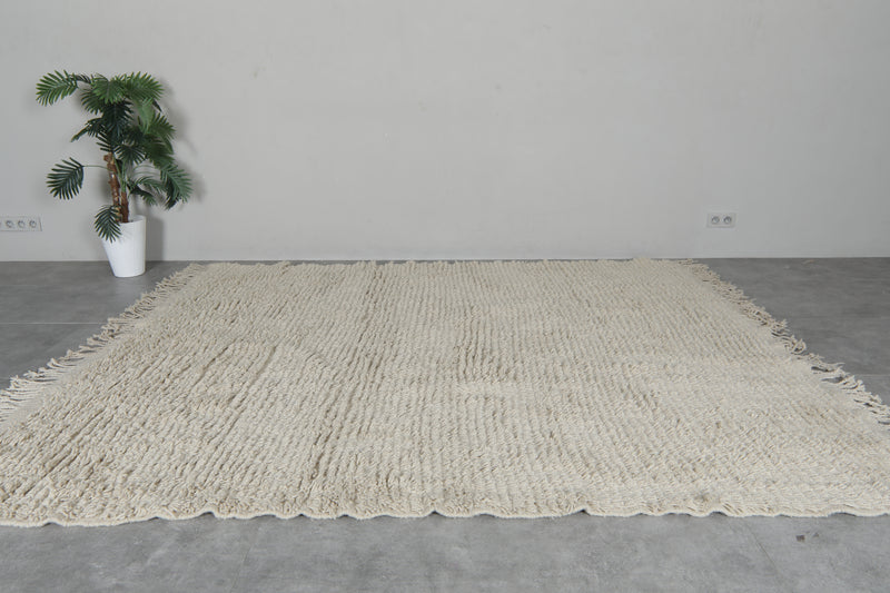 Simple moroccan rug 7.8 FT X 9 FT