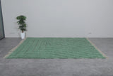 Handmade Green berber rug - Custom moroccan rug - wool rug