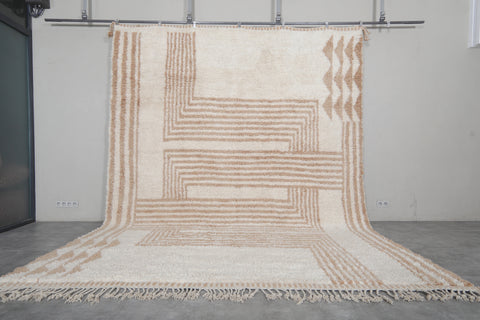 Beige and Cream  Rug  - Custom rug - Moroccan rug